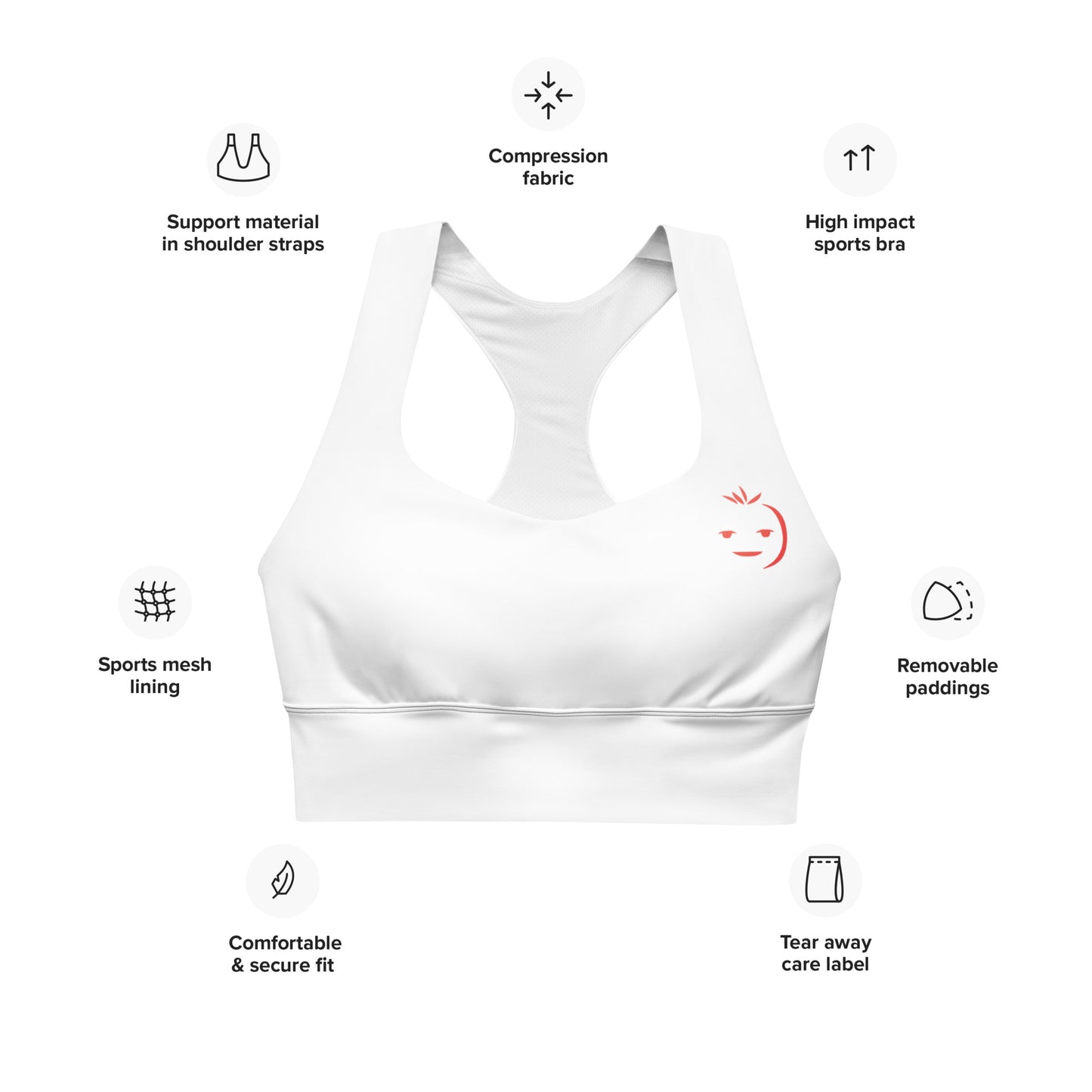 OG fitmato - Longline sports bra